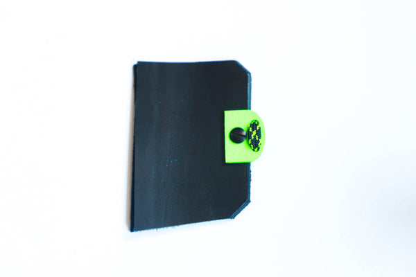 Micro Kydex 3 under tab - Flo Green